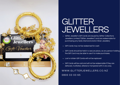 Glitter Jewellers Gift Card